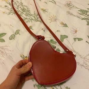 Fleet Ilya Riri red heart purse